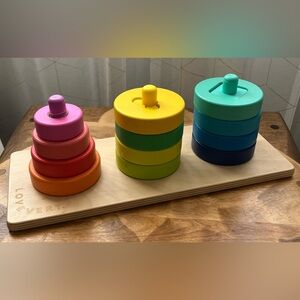 Lovery Wooden Stacking & Sorting Toy
